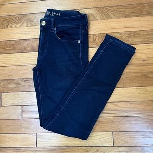 American Eagle dark wash skinny jeans 4 regular